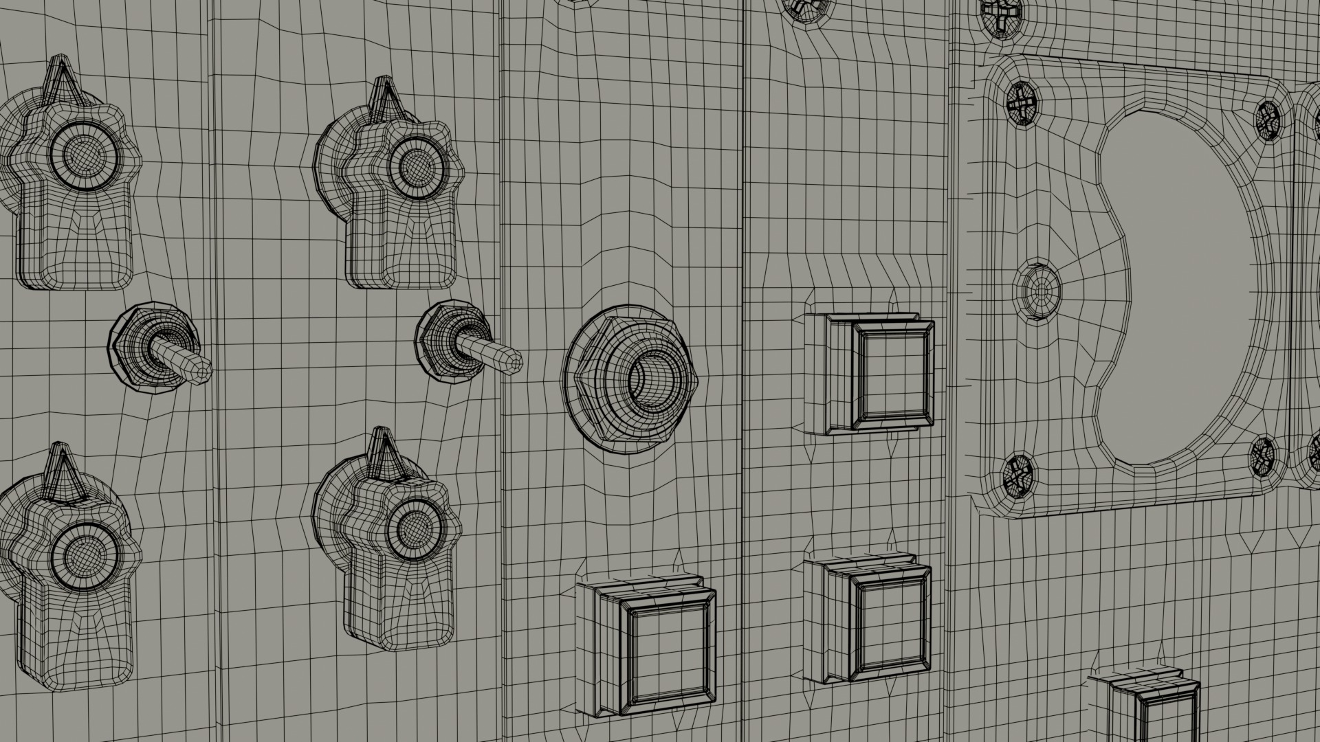 Chandler Limited TG Mini Rack Mixer 3D model_16