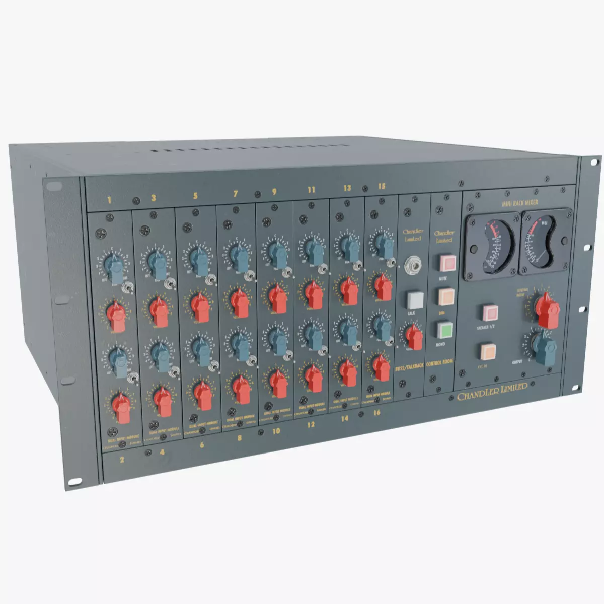 Chandler Limited TG Mini Rack Mixer 3D model_0