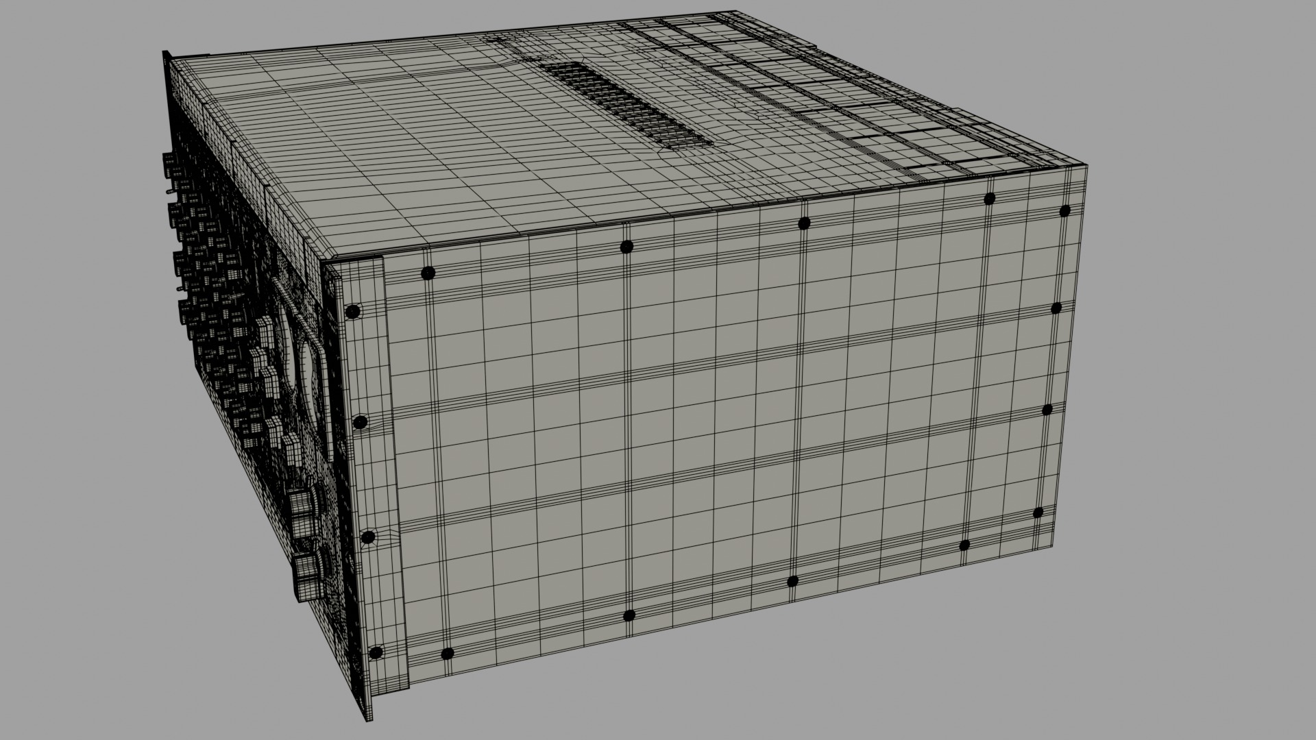 Chandler Limited TG Mini Rack Mixer 3D model_13
