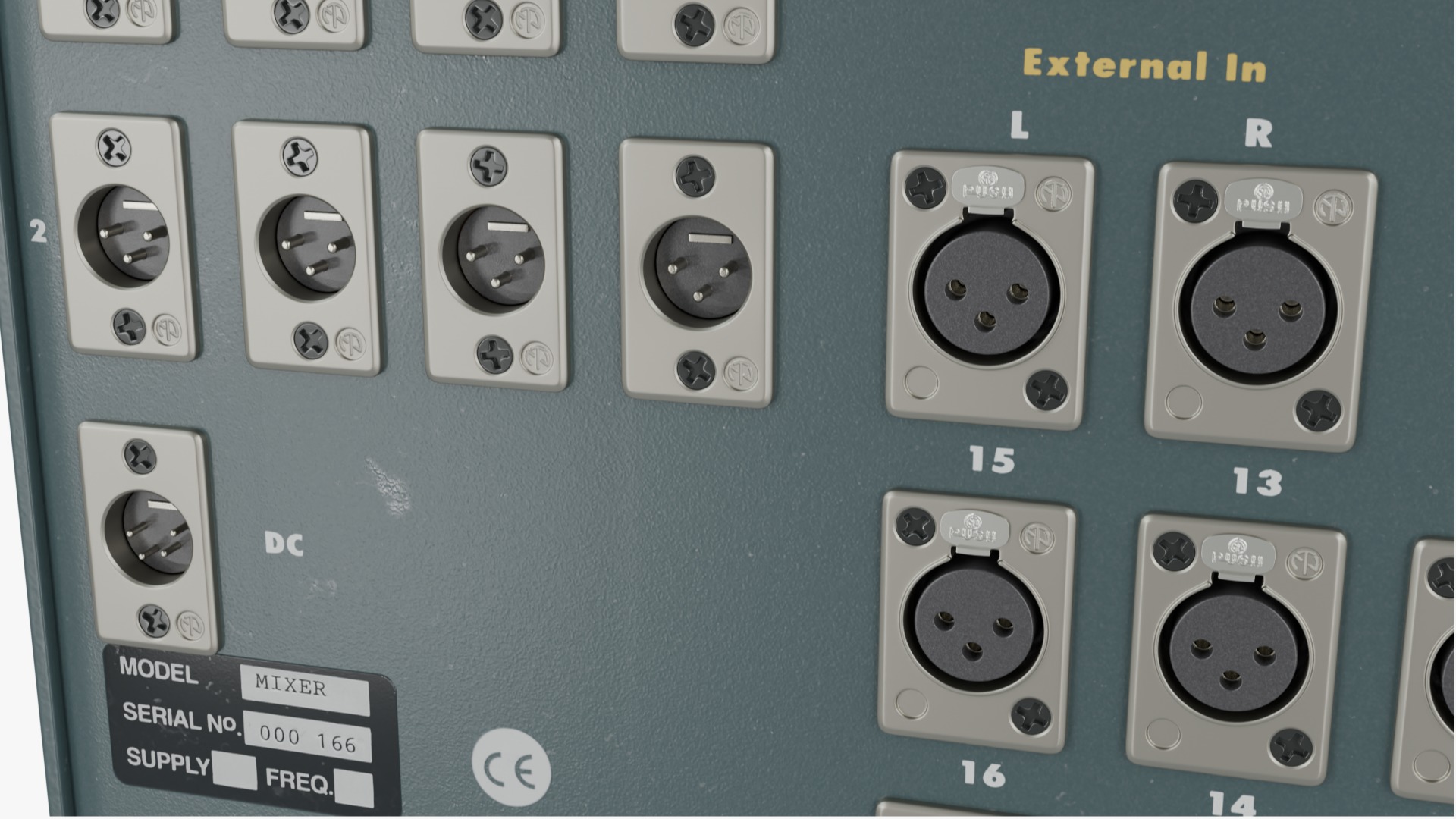 Chandler Limited TG Mini Rack Mixer 3D model_5
