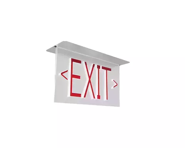 Exit sign