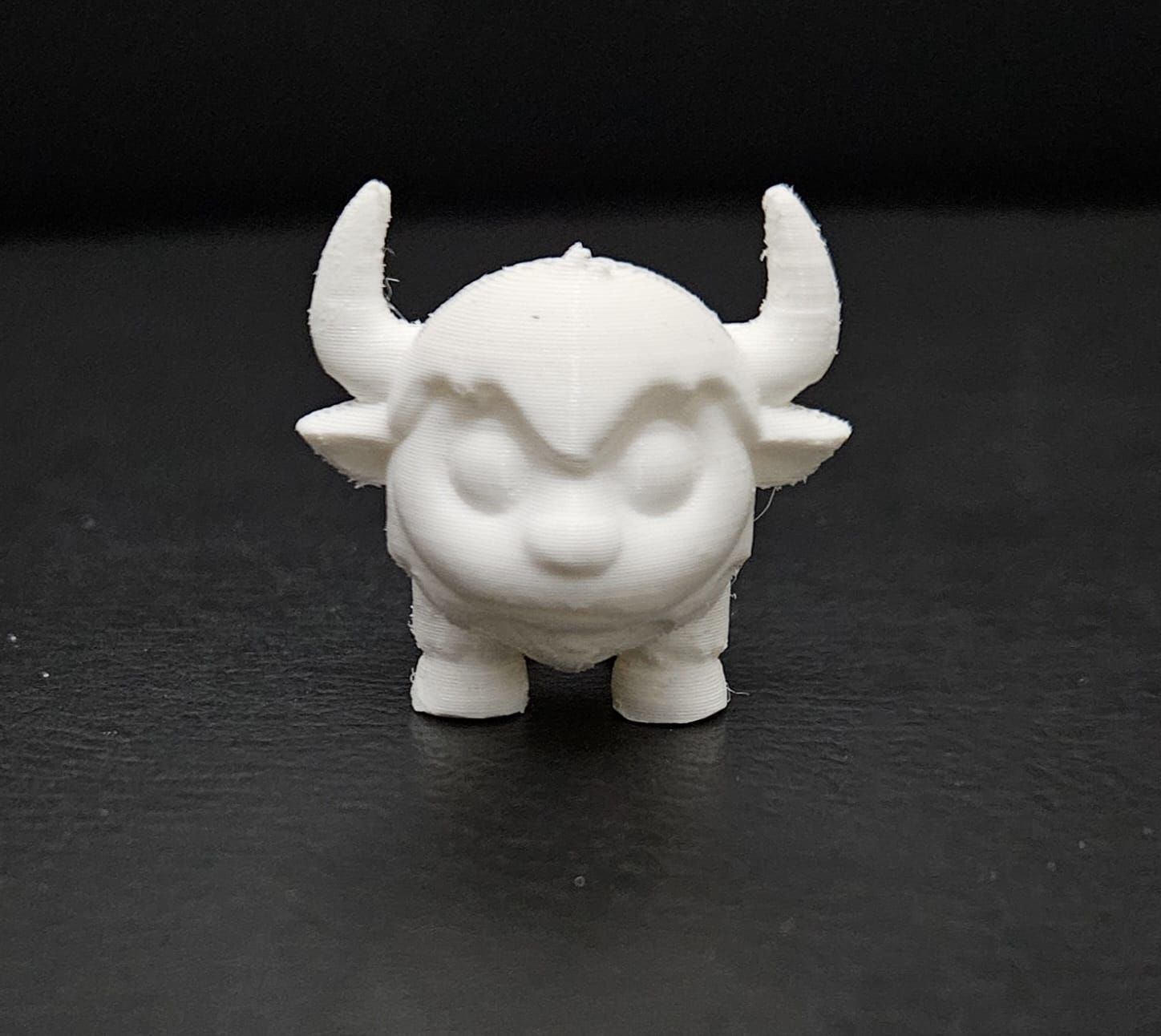 Cute Cartoon Bison 3D print model_13