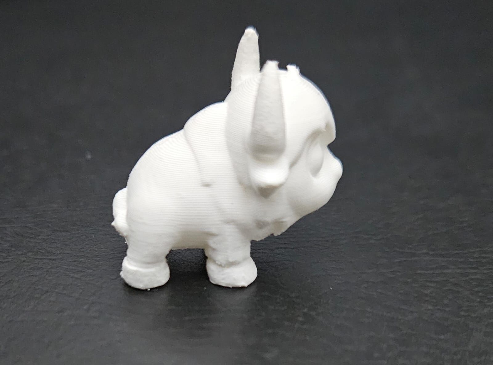 Cute Cartoon Bison 3D print model_11