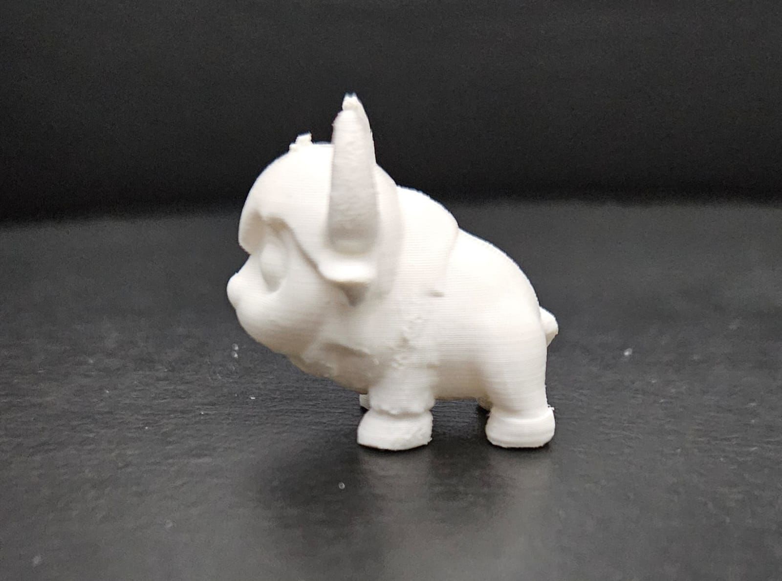 Cute Cartoon Bison 3D print model_9