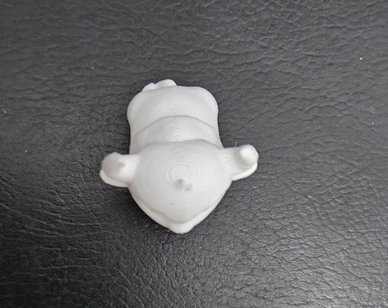 Cute Cartoon Bison 3D print model_15