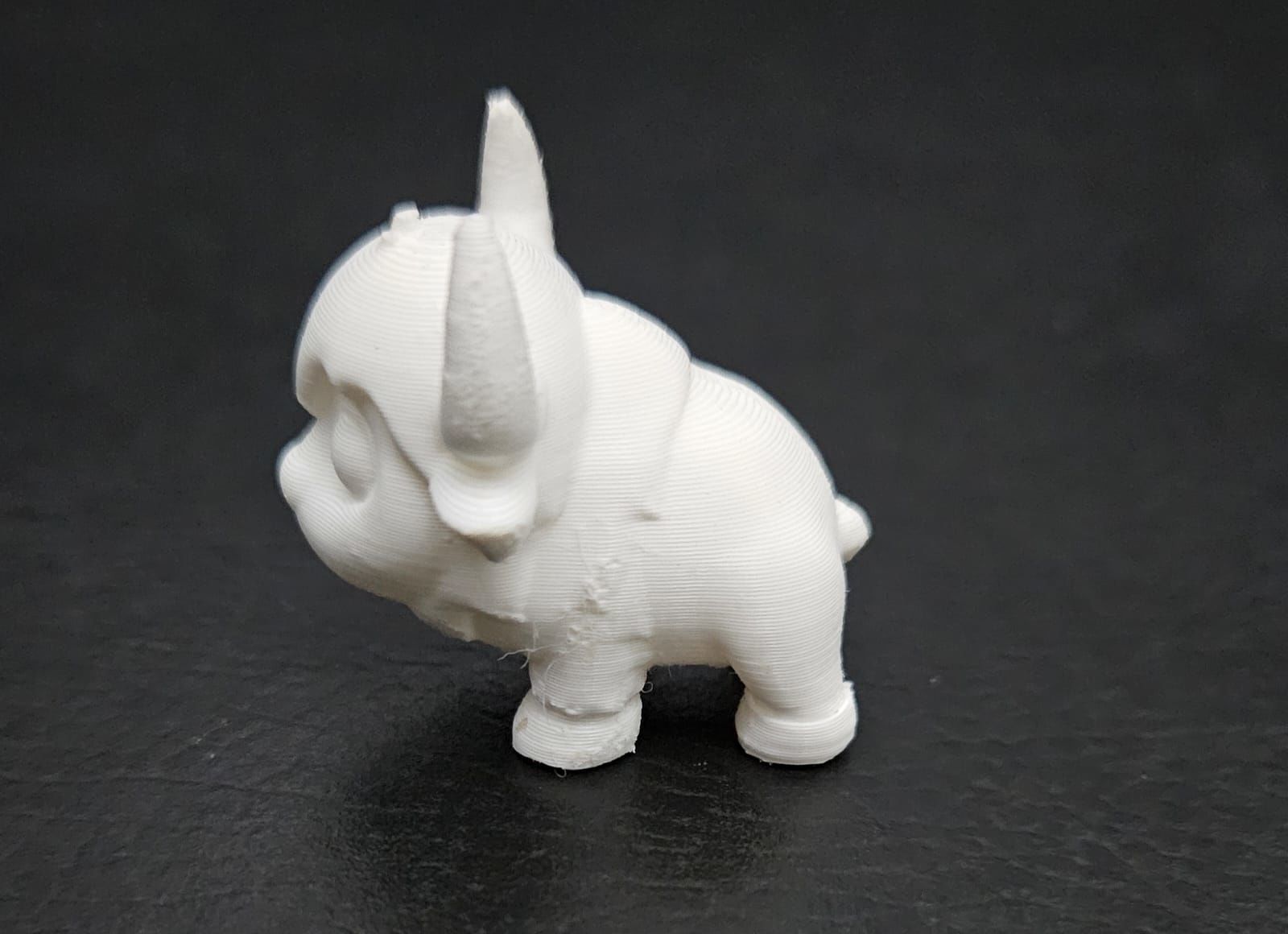 Cute Cartoon Bison 3D print model_8
