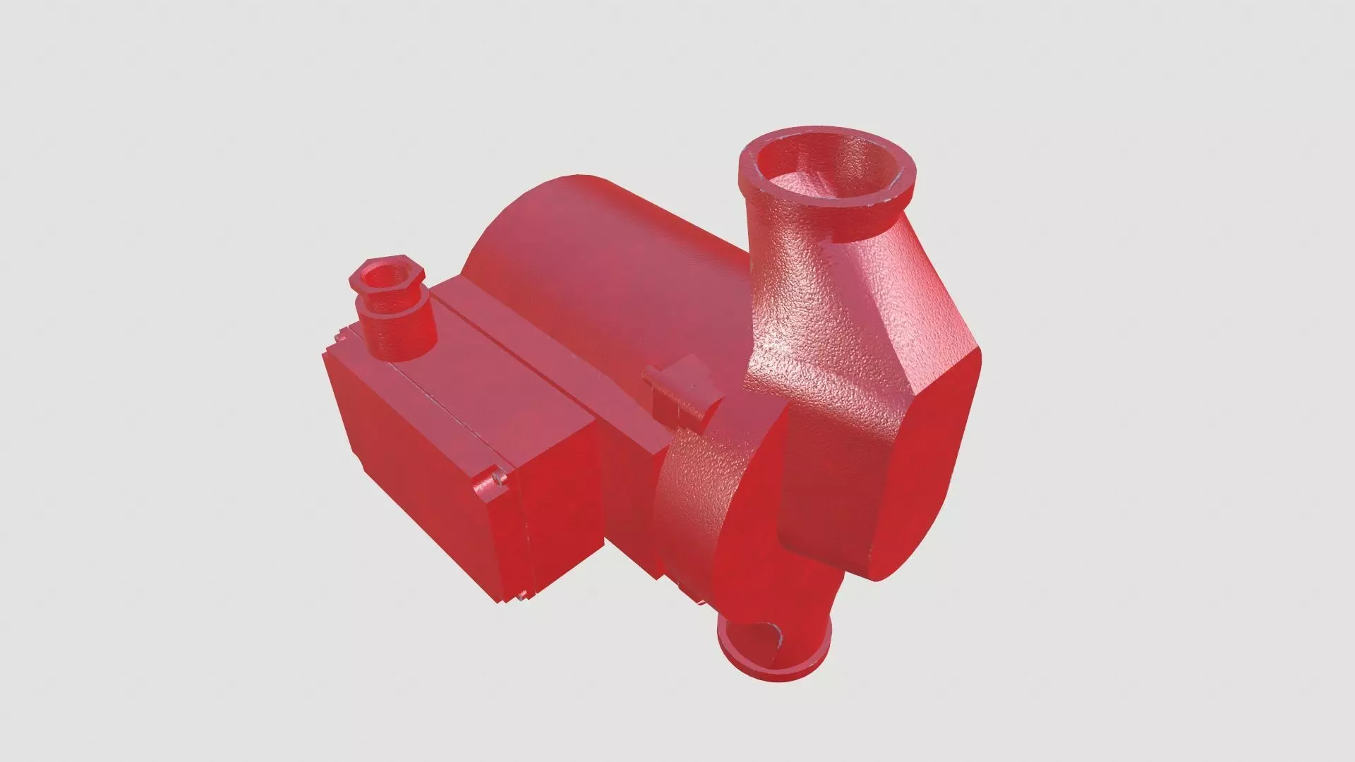 Pump 3D Model Low-poly 3D model_0