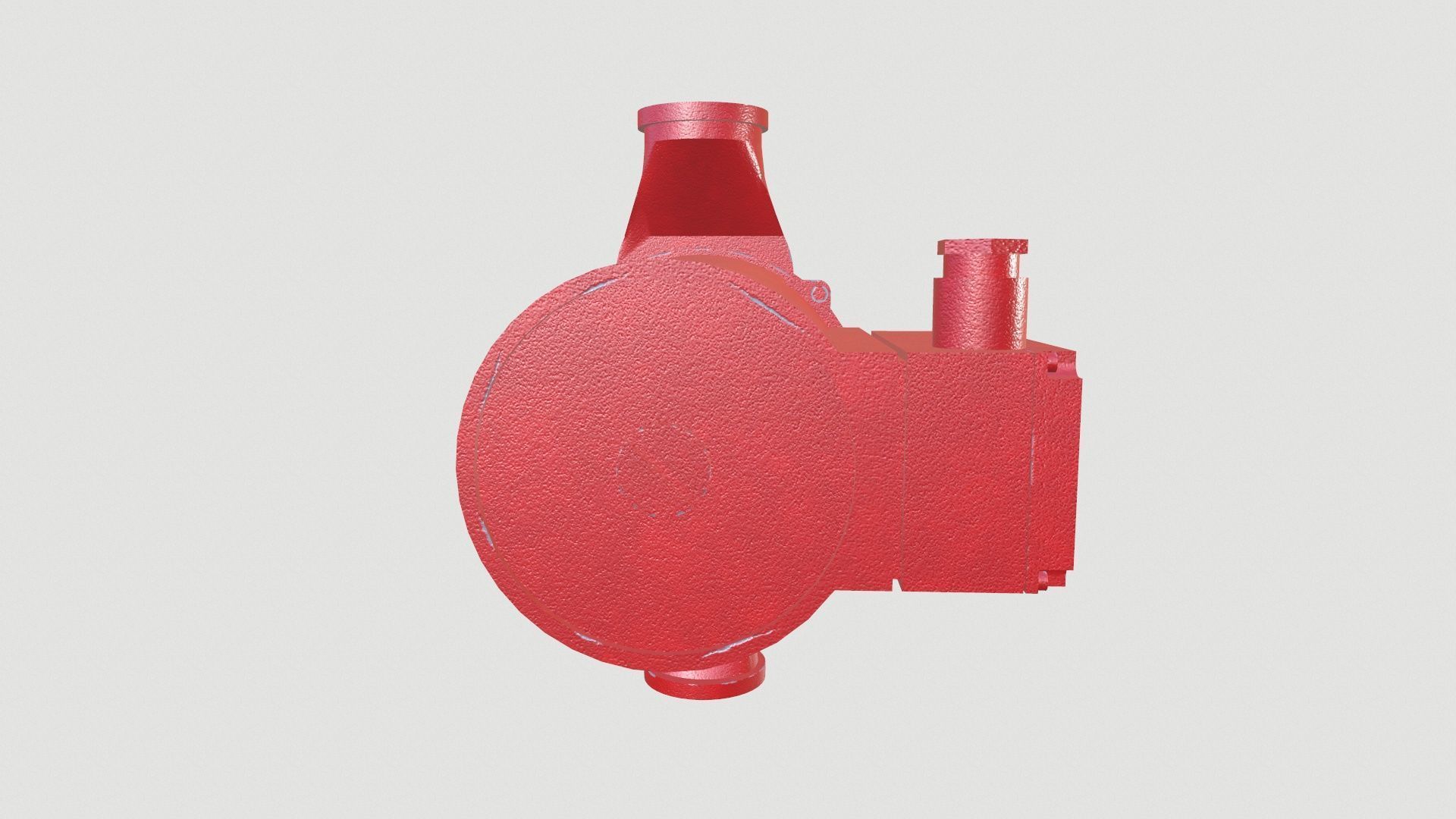 Pump 3D Model Low-poly 3D model_3