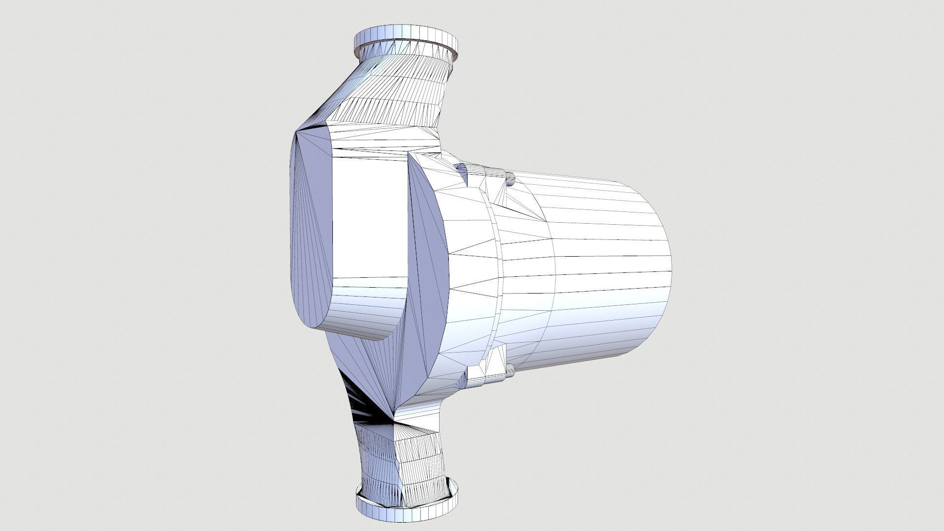 Pump 3D Model Low-poly 3D model_9