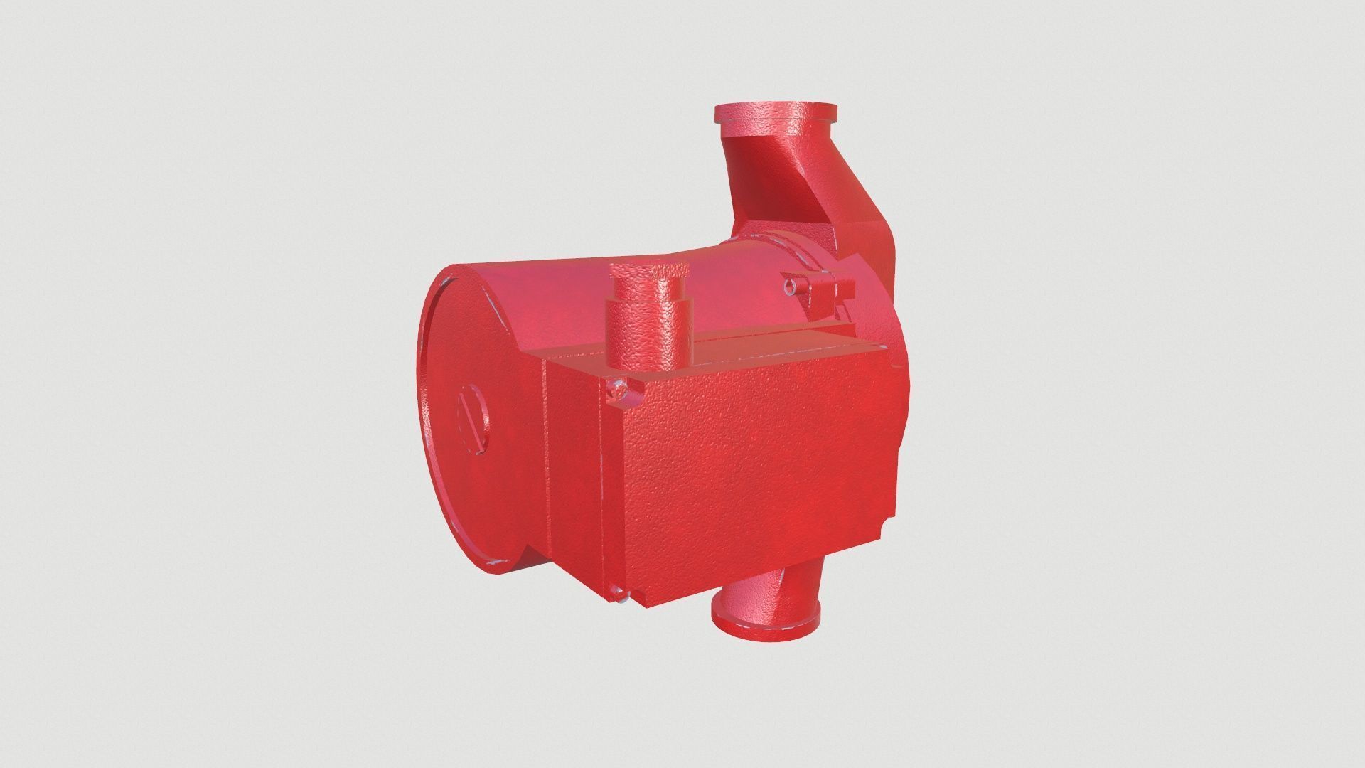 Pump 3D Model Low-poly 3D model_2