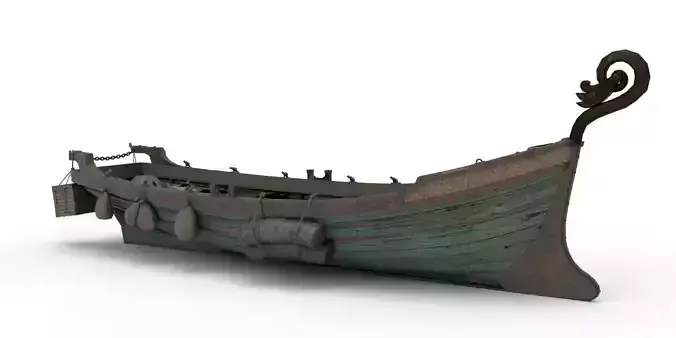 3D Boat High Detail Realistic Animation Ready
