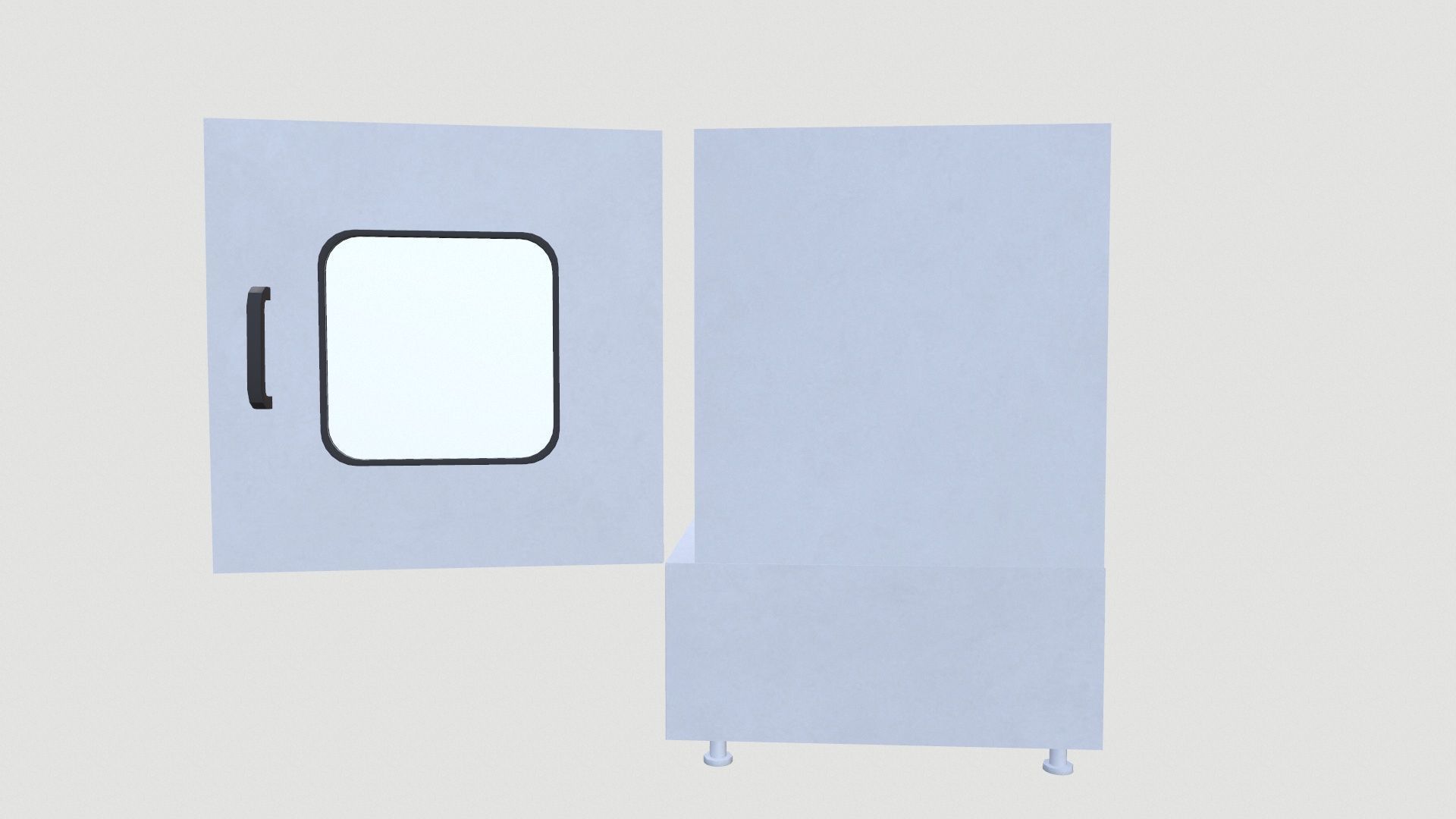 Incu-Shaker With Non-Slip Rubber Flat Mat Platform Low-poly 3D model_4