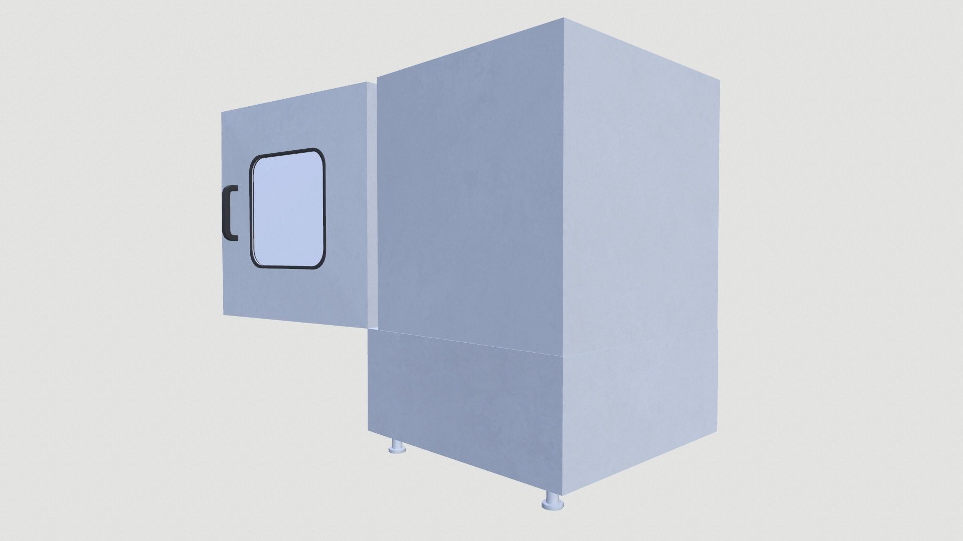 Incu-Shaker With Non-Slip Rubber Flat Mat Platform Low-poly 3D model_5