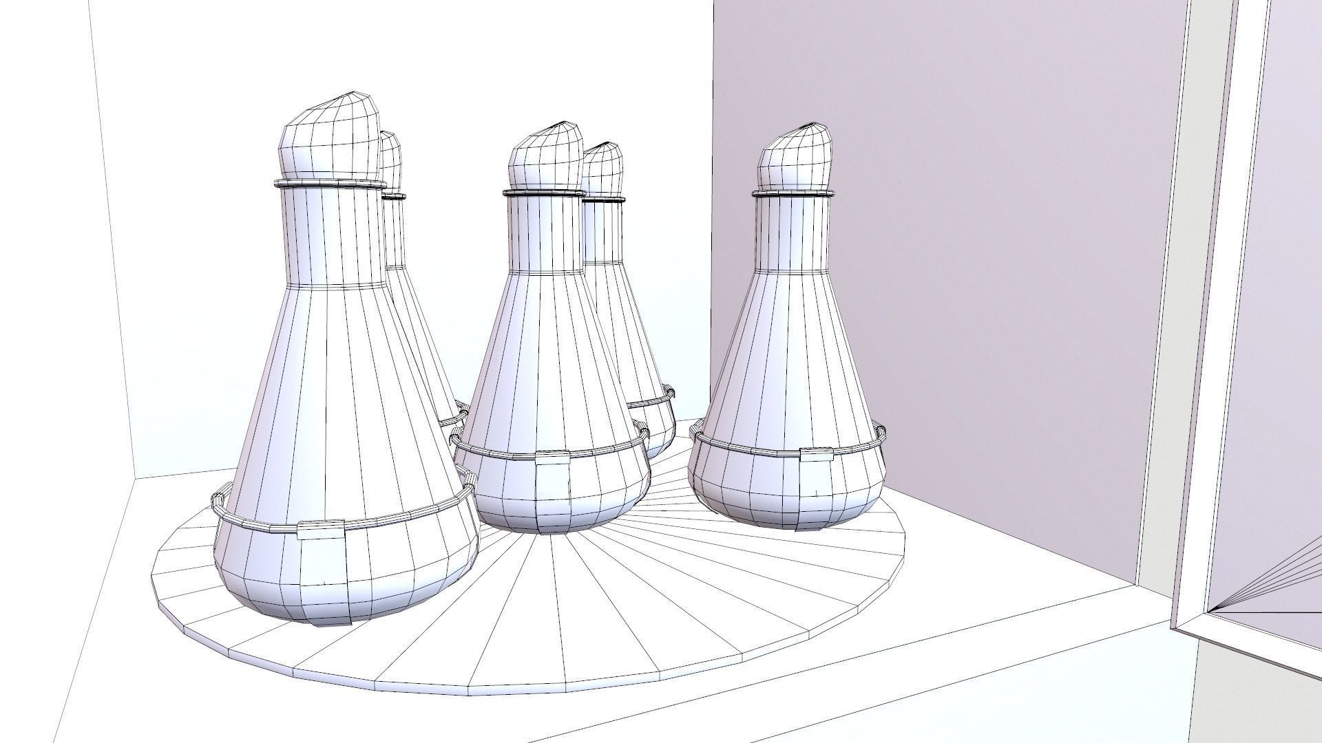Incu-Shaker With Non-Slip Rubber Flat Mat Platform Low-poly 3D model_14