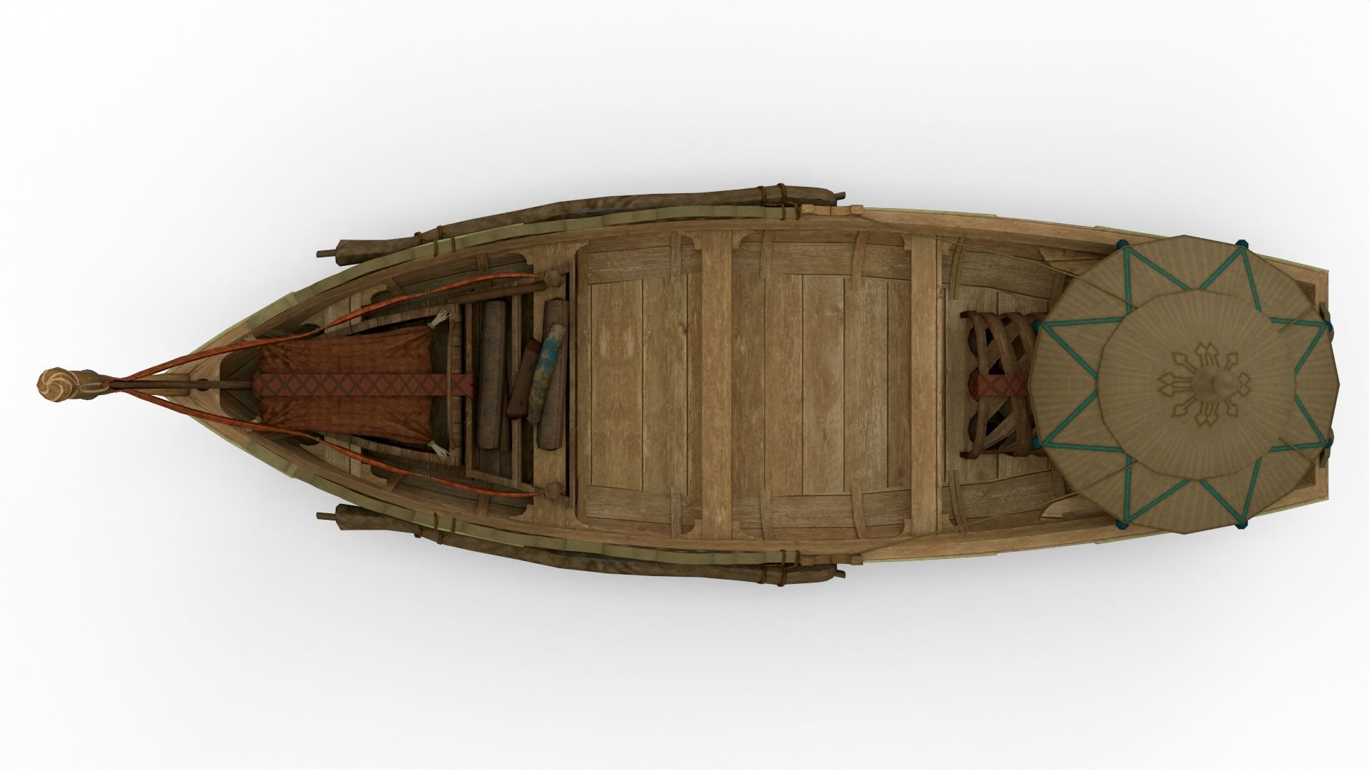 Premium 3D Boat-Realistic Customizable 3D model_7