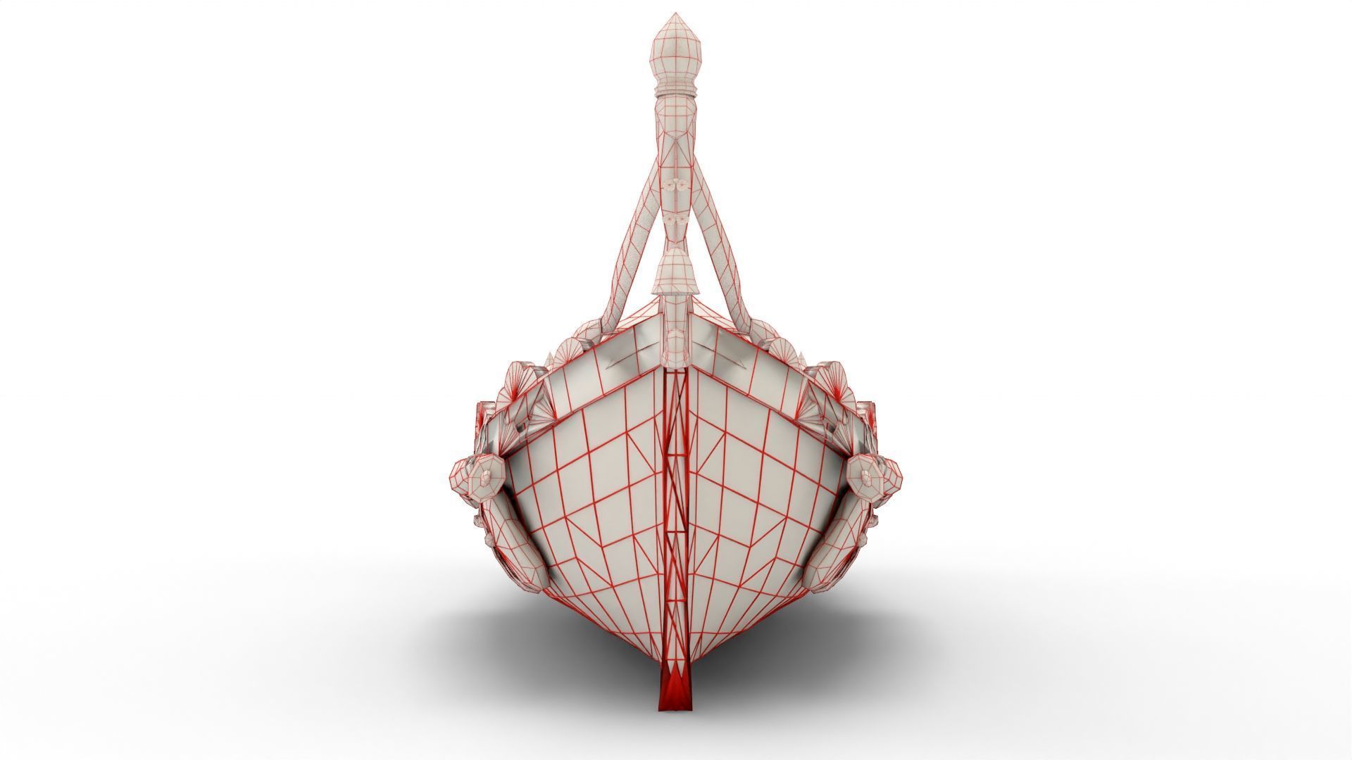 Premium 3D Boat-Realistic Customizable 3D model_9