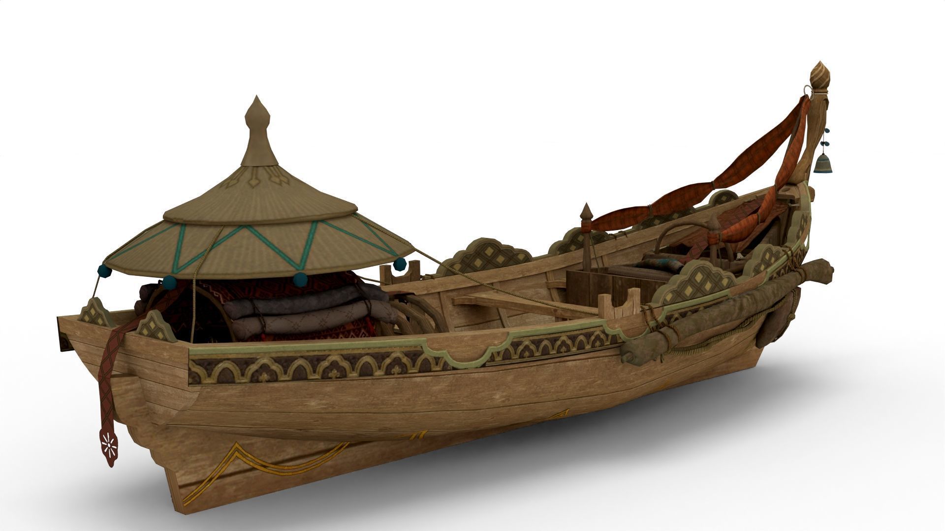 Premium 3D Boat-Realistic Customizable 3D model_4