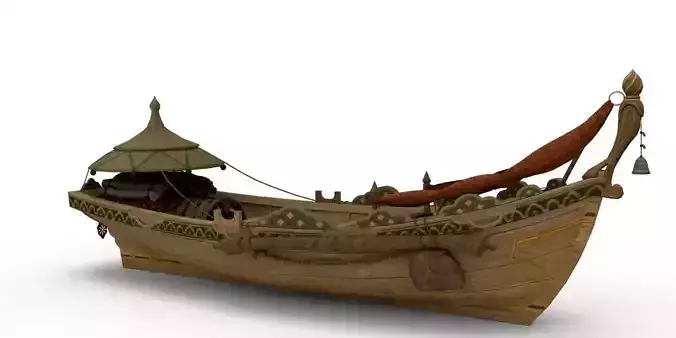 Premium 3D Boat-Realistic Customizable