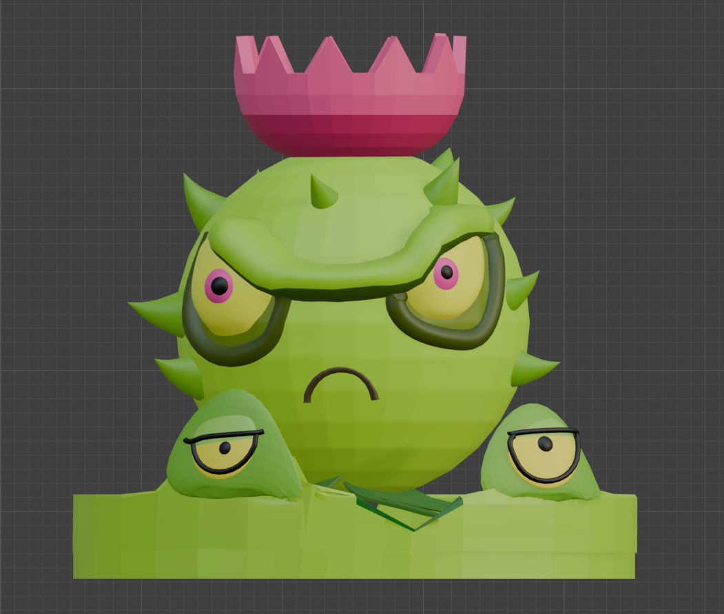 homing thistle Free 3D model_3