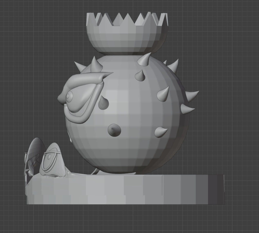 homing thistle Free 3D model_12