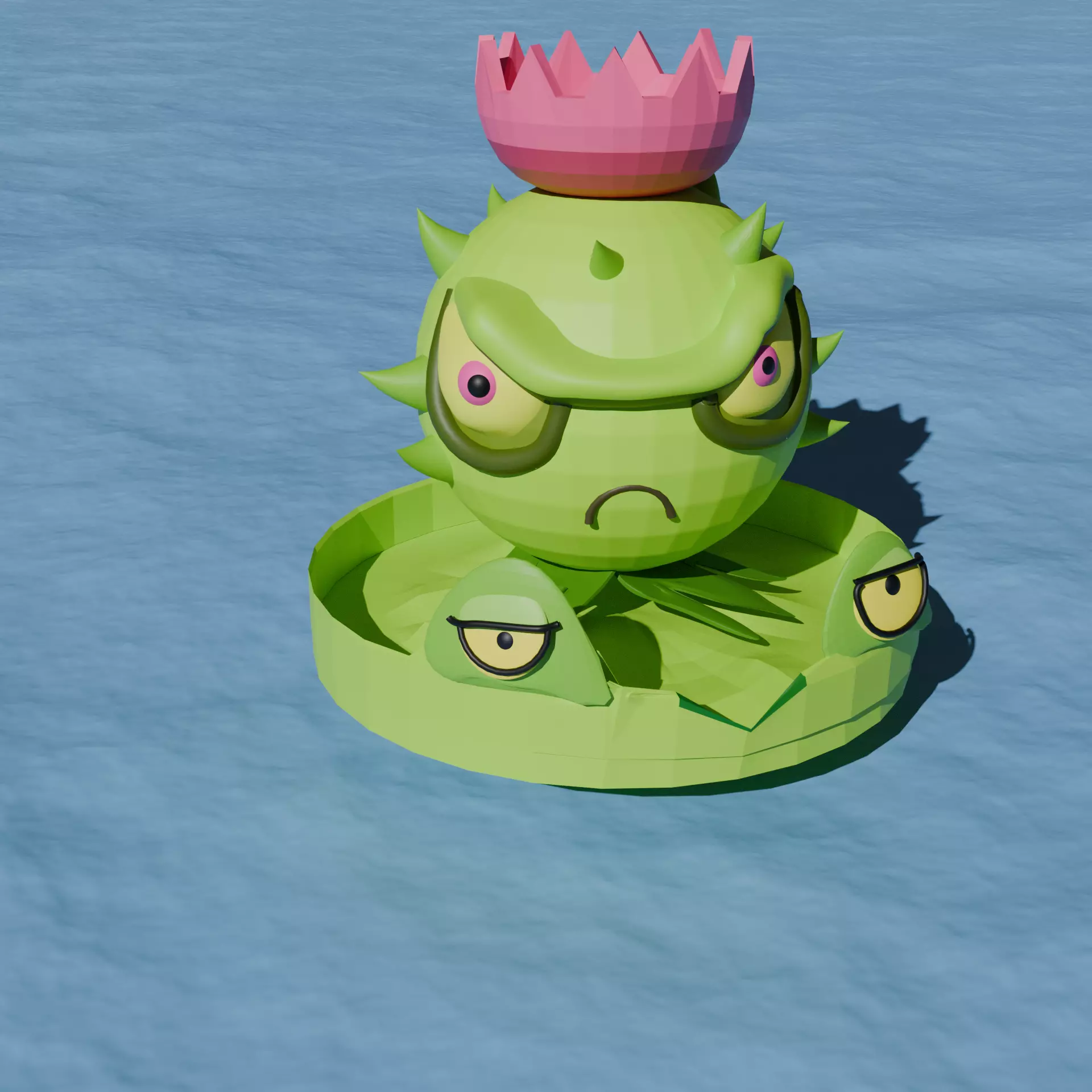 homing thistle Free 3D model_0