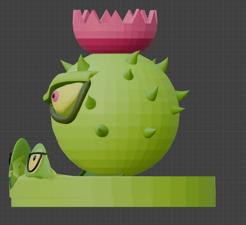 homing thistle Free 3D model_8