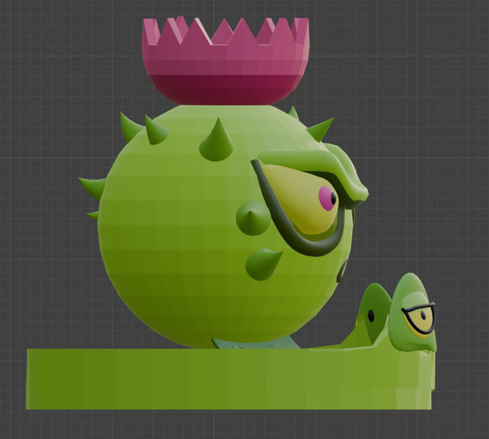 homing thistle Free 3D model_13