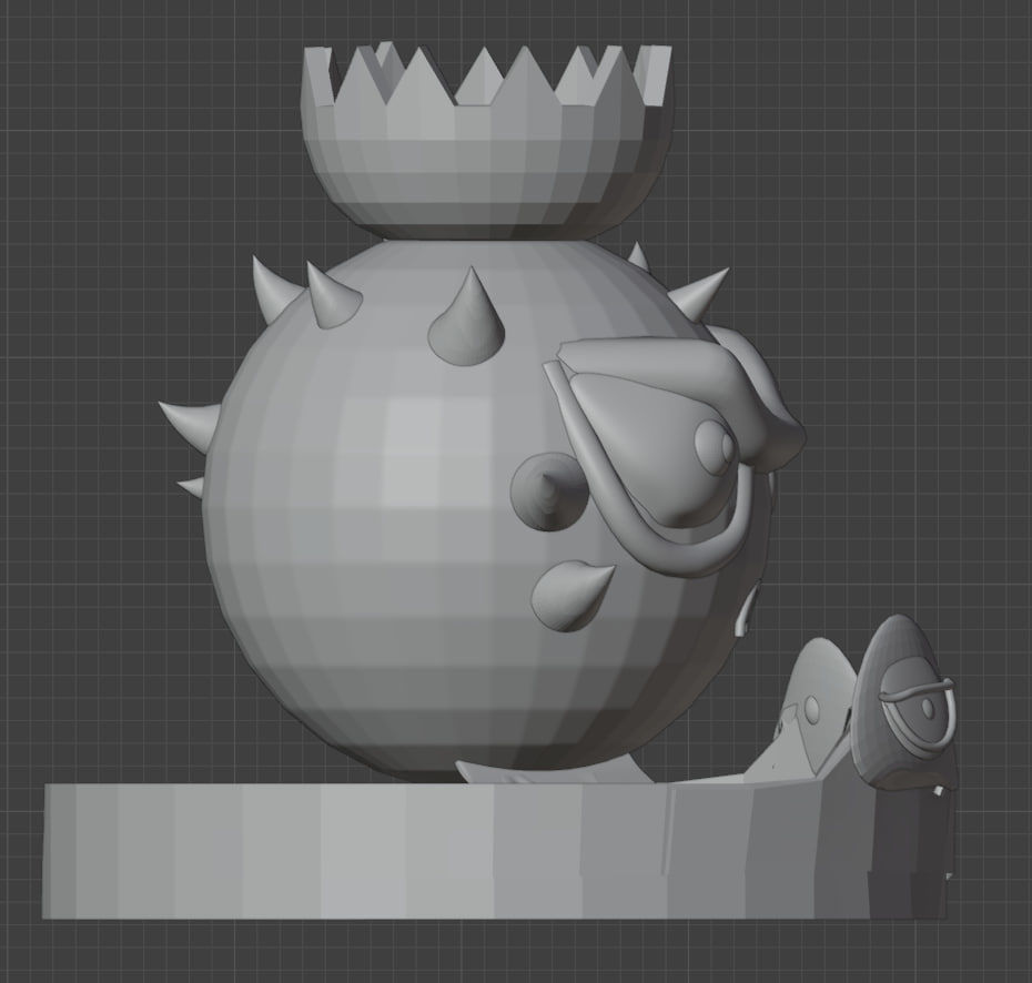 homing thistle Free 3D model_1