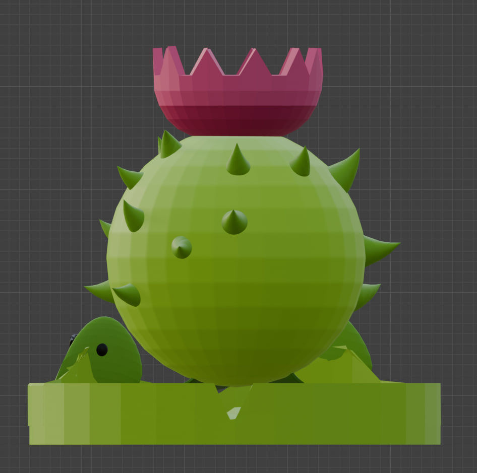 homing thistle Free 3D model_9