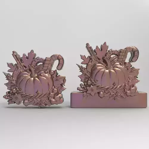 pumpkin decor 3D print model