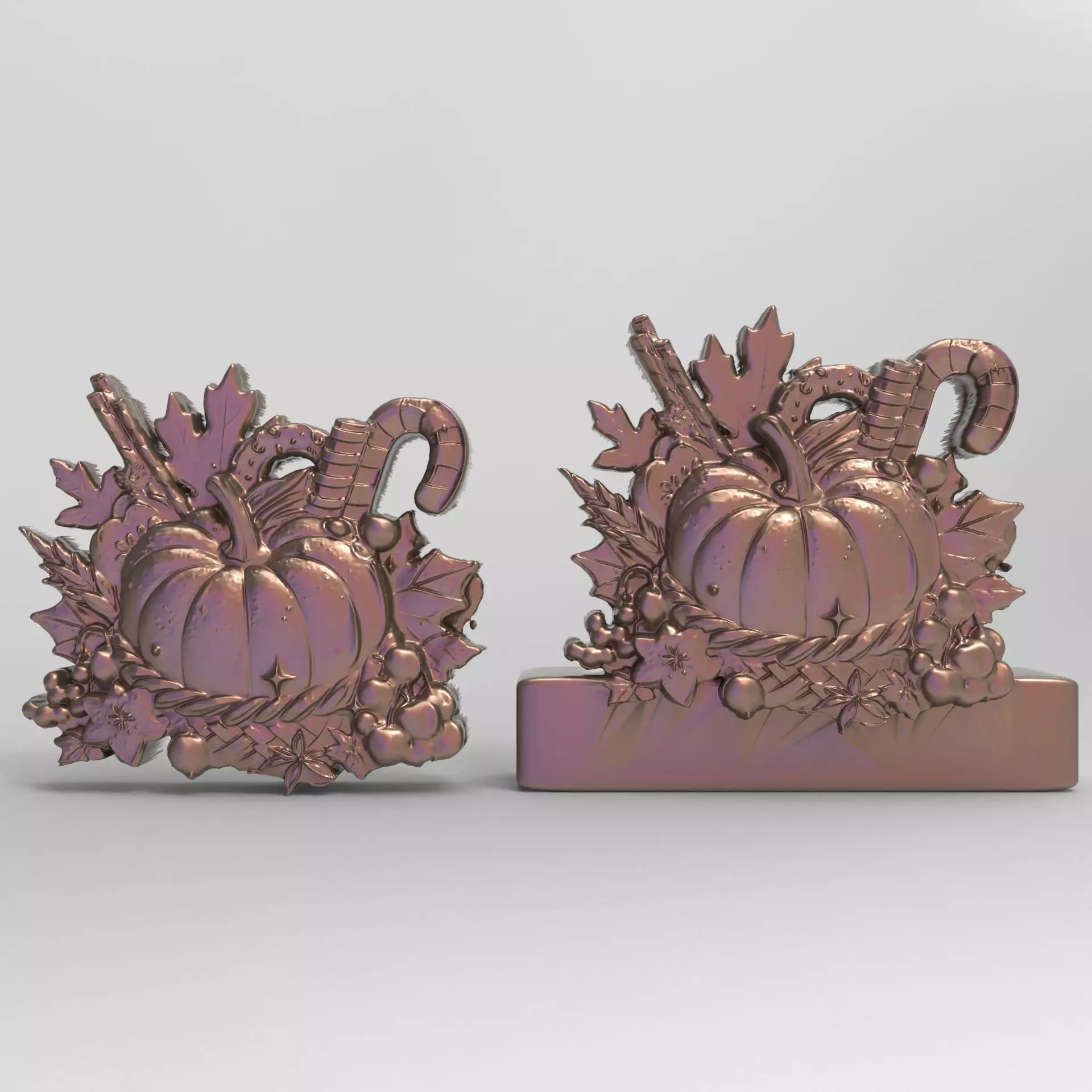 pumpkin decor 3D print model