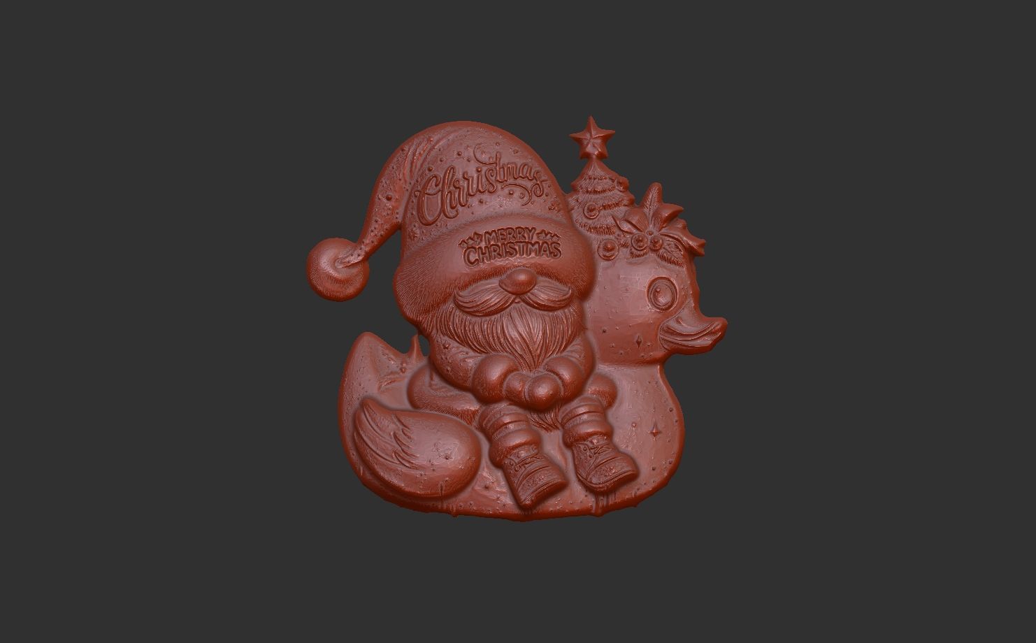 sanda with duck decor  3D print model_9