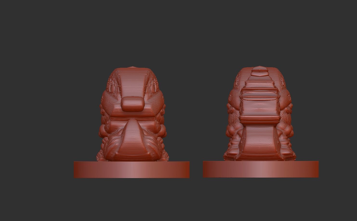 sanda with duck decor  3D print model_4