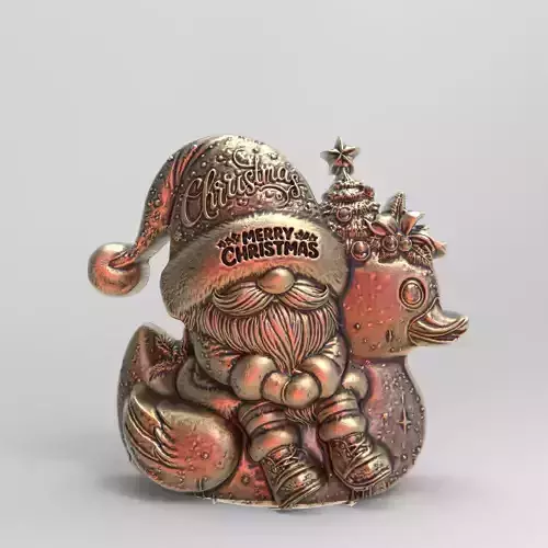 sanda with duck decor  3D print model