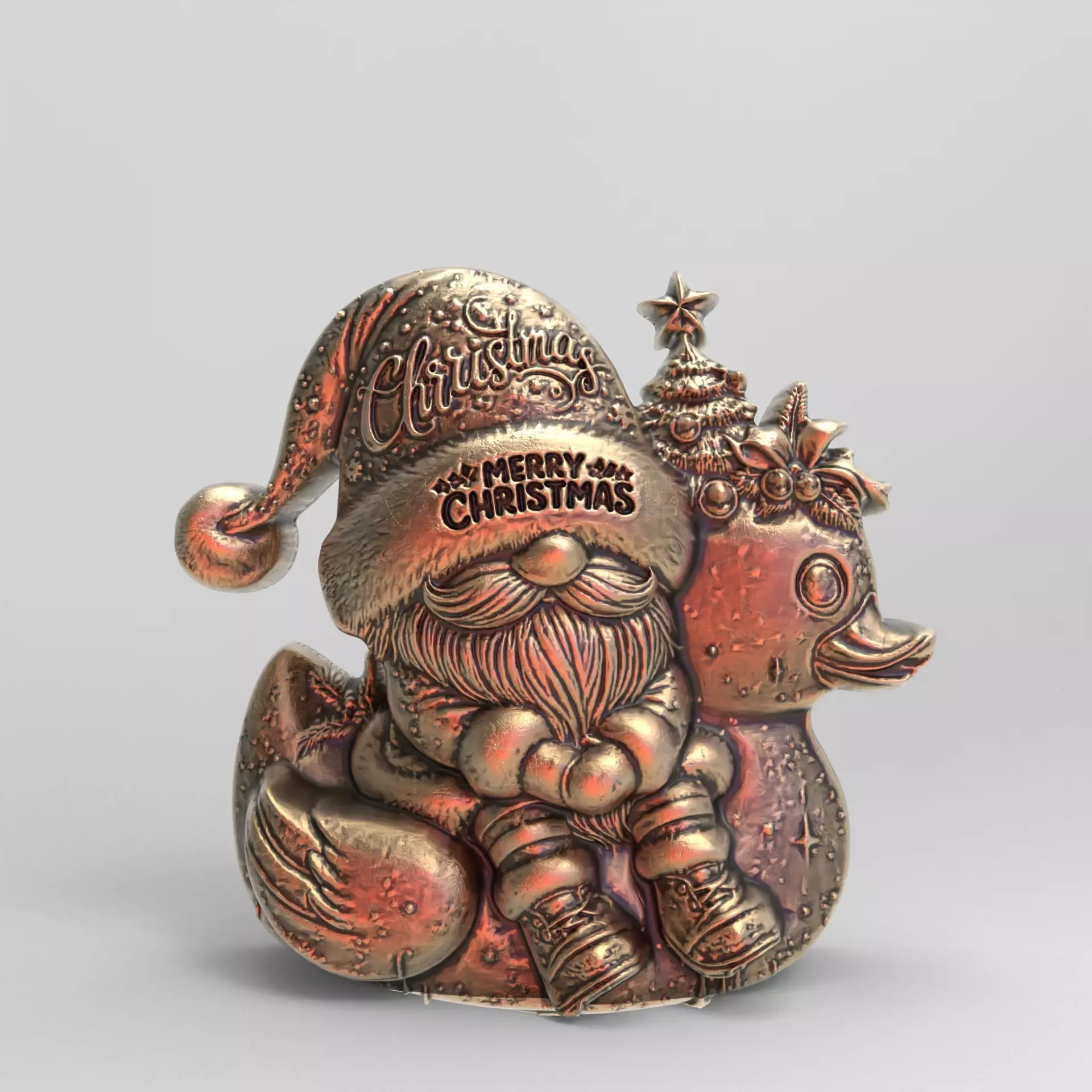 sanda with duck decor  3D print model_0