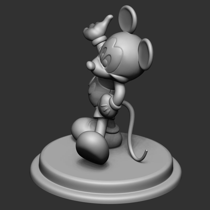 AD Mickey Mouse 3D print model_5