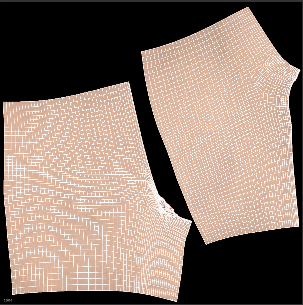 3D Female Reproductive System Section 3D model_12