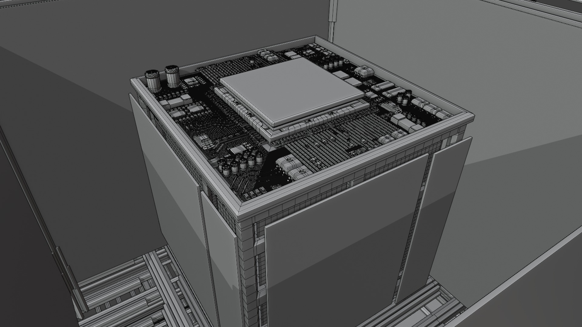 CPU Concept 3D model_12