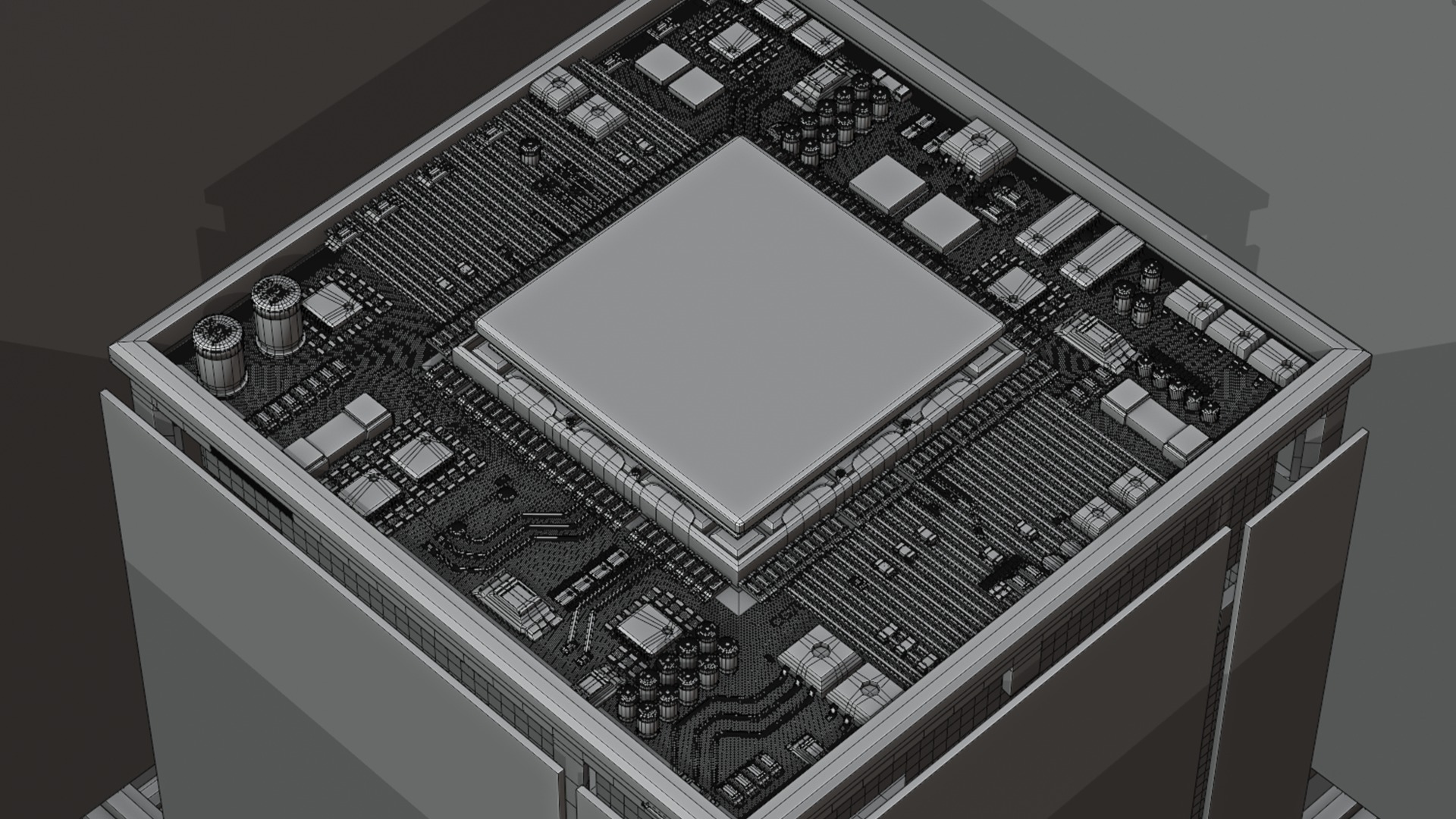 CPU Concept 3D model_11