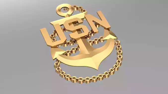 us navy pendant