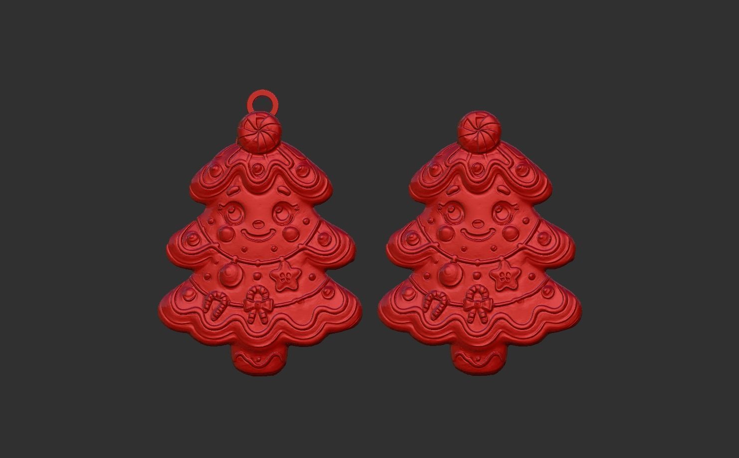 christmas tree decor  3D print model_9
