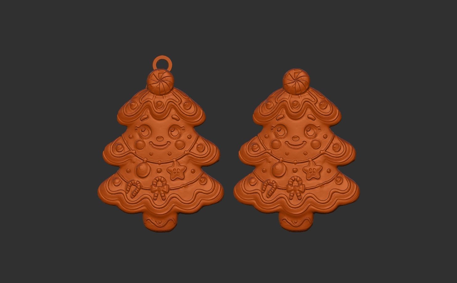 christmas tree decor  3D print model_7