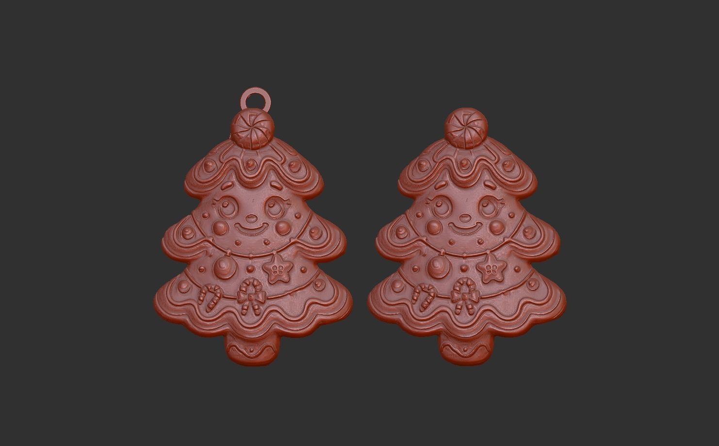 christmas tree decor  3D print model_8