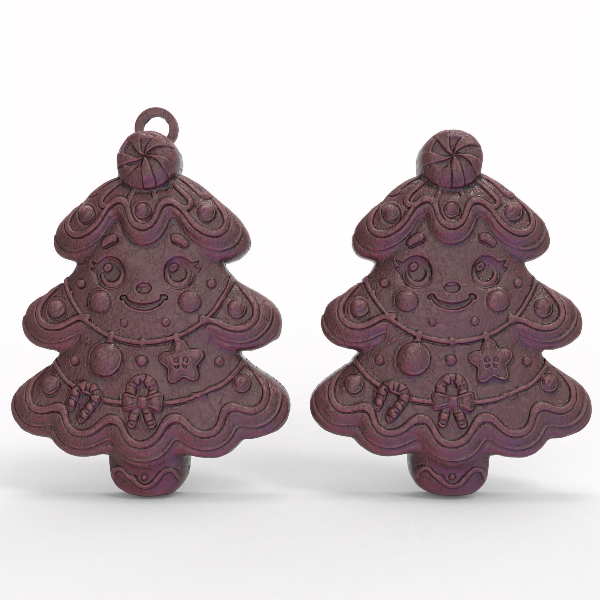 christmas tree decor  3D print model_1