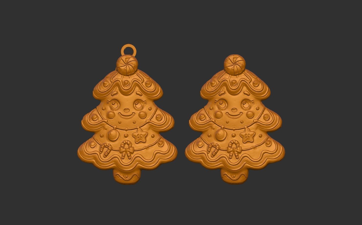 christmas tree decor  3D print model_4