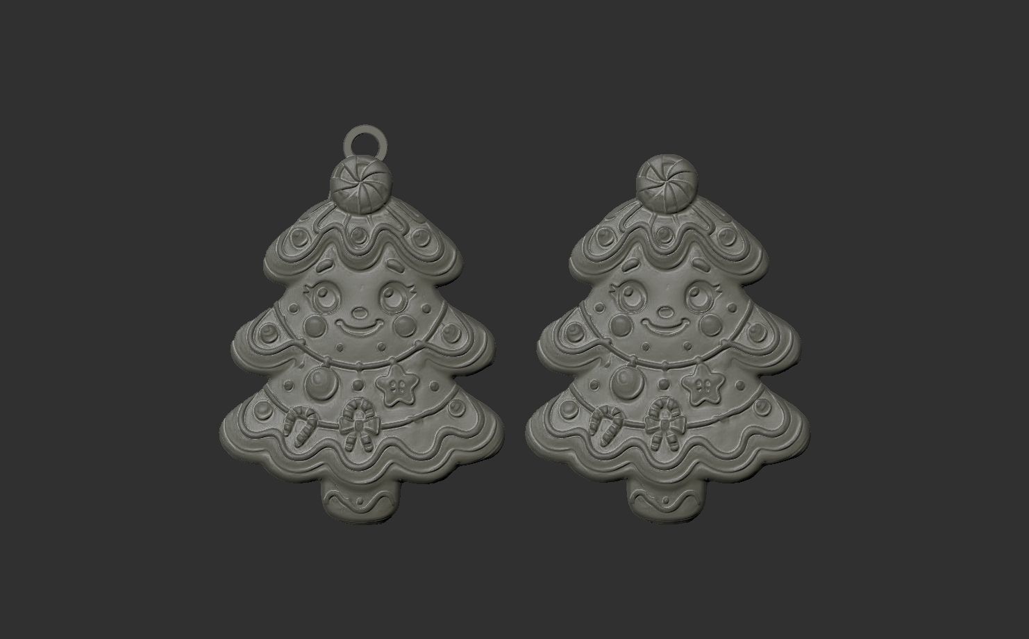 christmas tree decor  3D print model_6