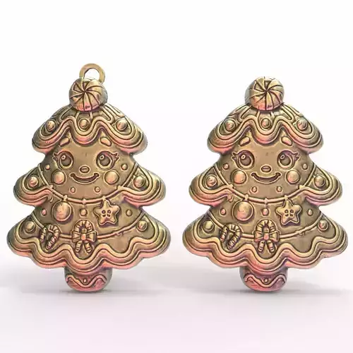 christmas tree decor  3D print model