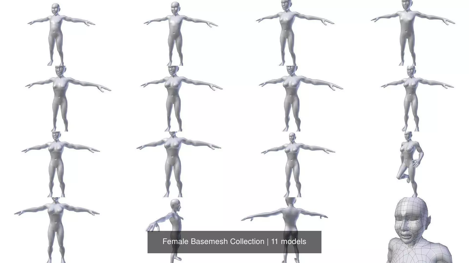 Female Basemesh Collection _0