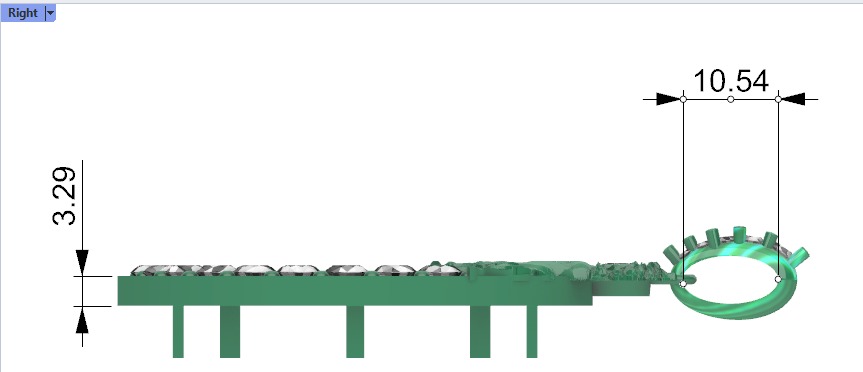 Horses 50 Peso Coin Bezel Mexican Flag 3D print model_20