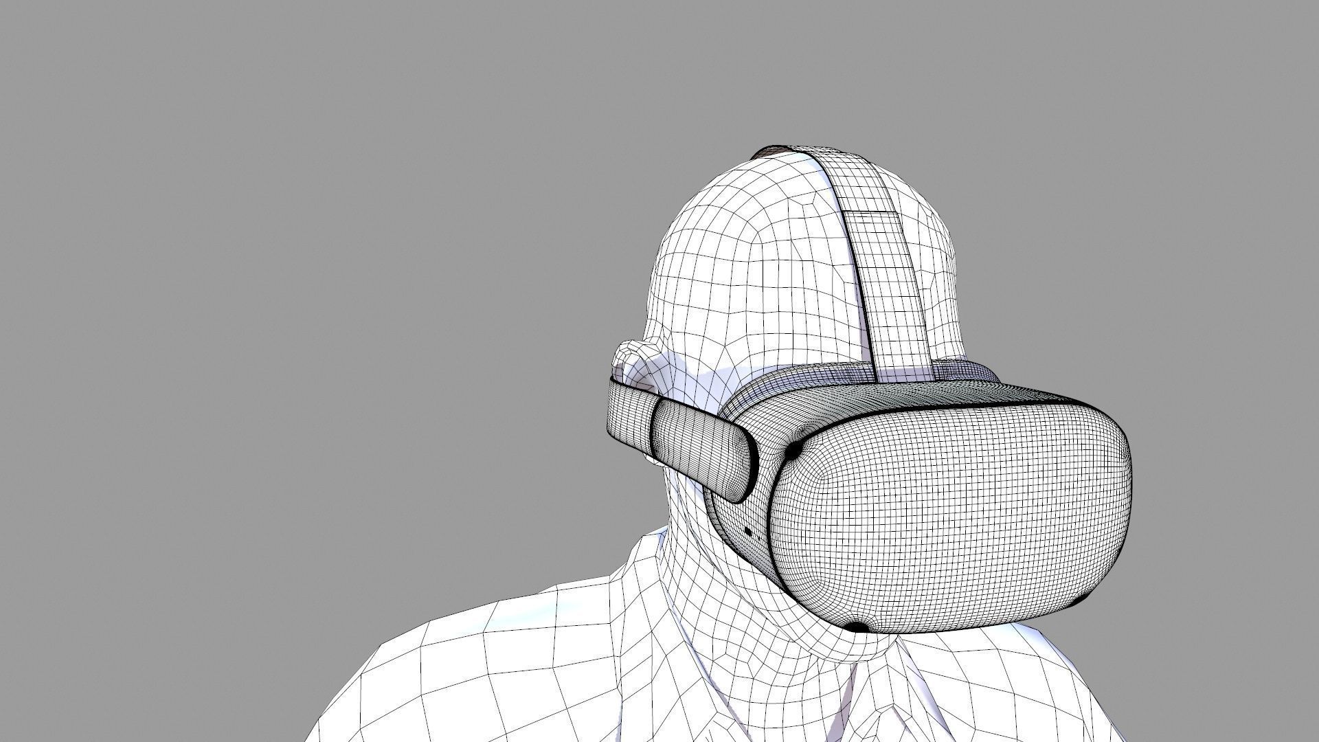 VR Character Boy Low-poly 3D model_18